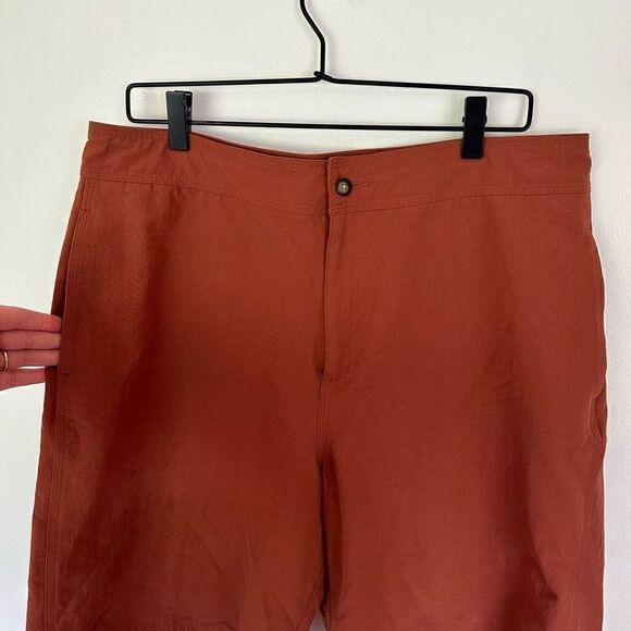 Horny Toad Toad & Co Men’s Rust Colored Flat Front Hybrid Board Shorts - Picture 3 of 7